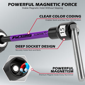 SEDY PH2 impact bits included for versatile fastener options