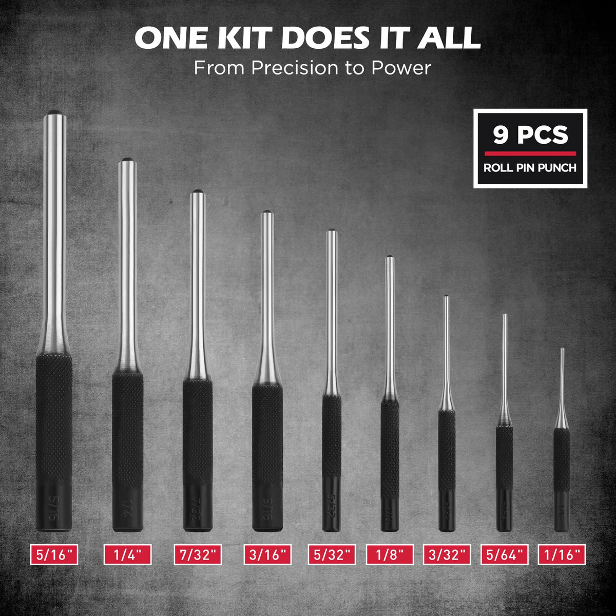 SEDY pin and center punches for accurate marking and locating