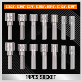 SEDY plastic rack organizes bits, screws, and tools within easy reach.