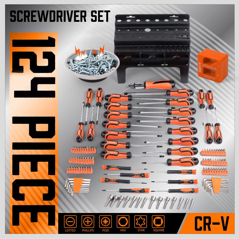 SEDY precision screwdrivers close-up shows fine tips for delicate repairs.