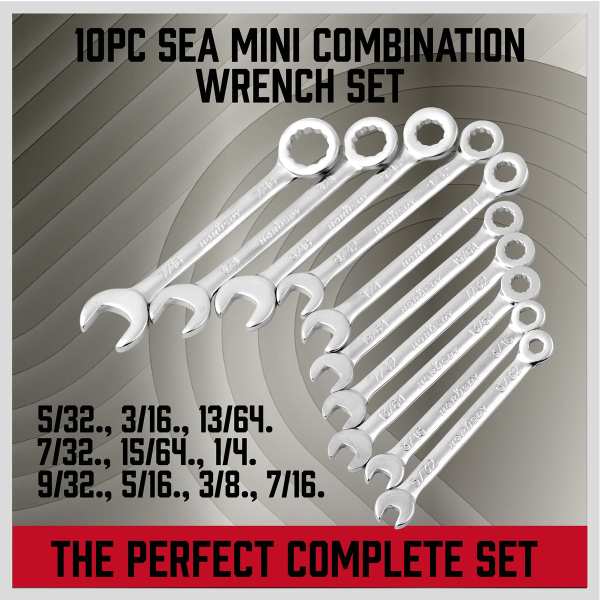 SEDY 6-point and 12-point options fit standard fasteners for versatile use.