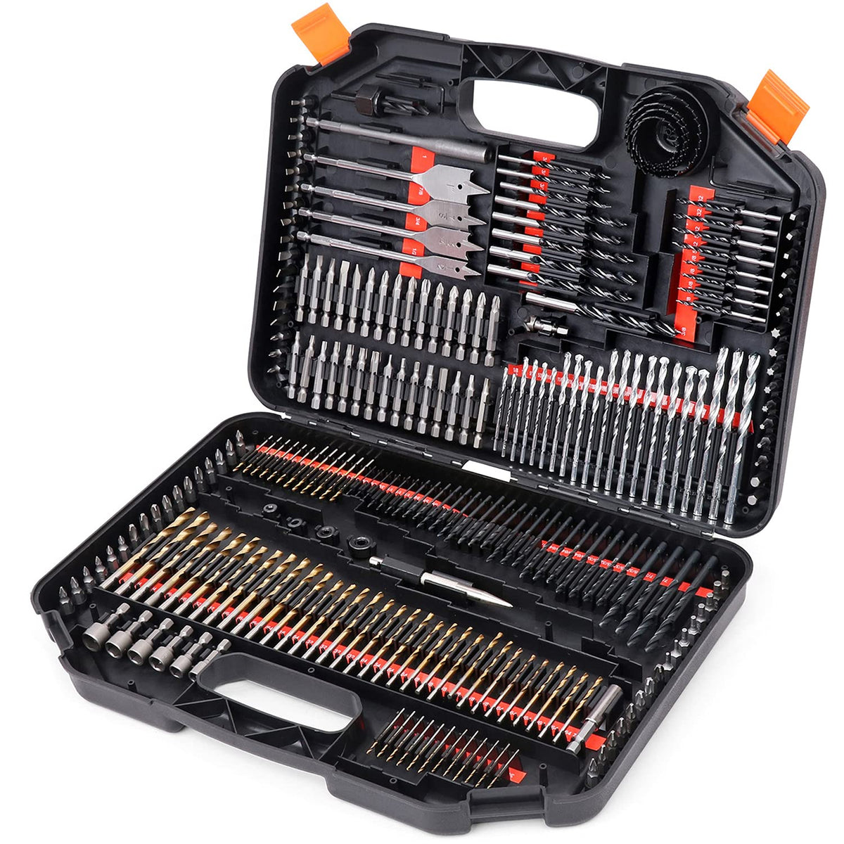 SEDY Ultimate Drill Bit Set in organized case for quick access during projects.