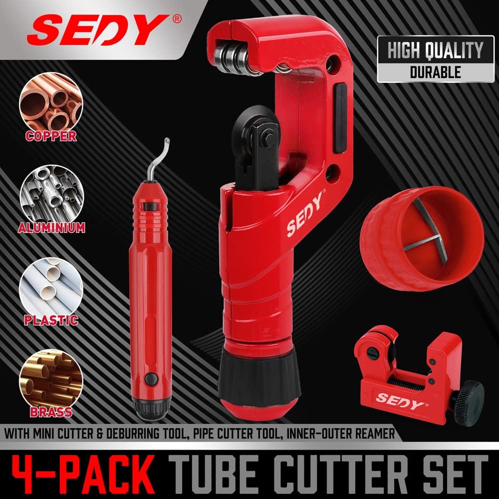 SEDY large cutter handles 3/16-2 inch OD cuts with smooth precision