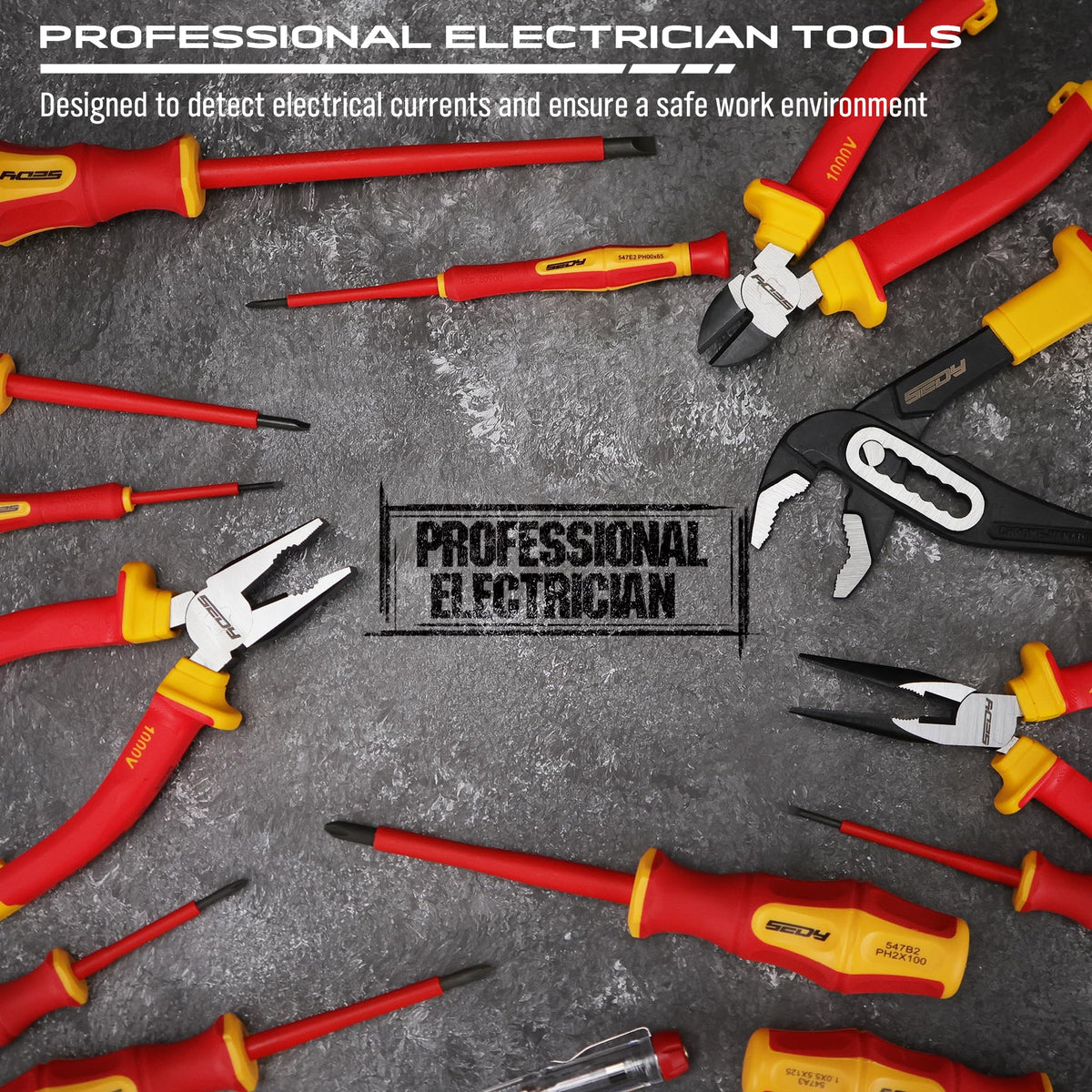 SEDY VDE long-nose pliers reach deep assemblies with precision control