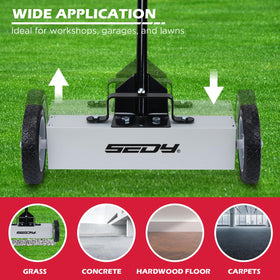 SEDY ideal for garages, workshops, and yards with wide coverage.