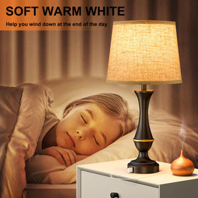 Seealle bedroom lamps versatile for rooms and spaces like living rooms or offices.