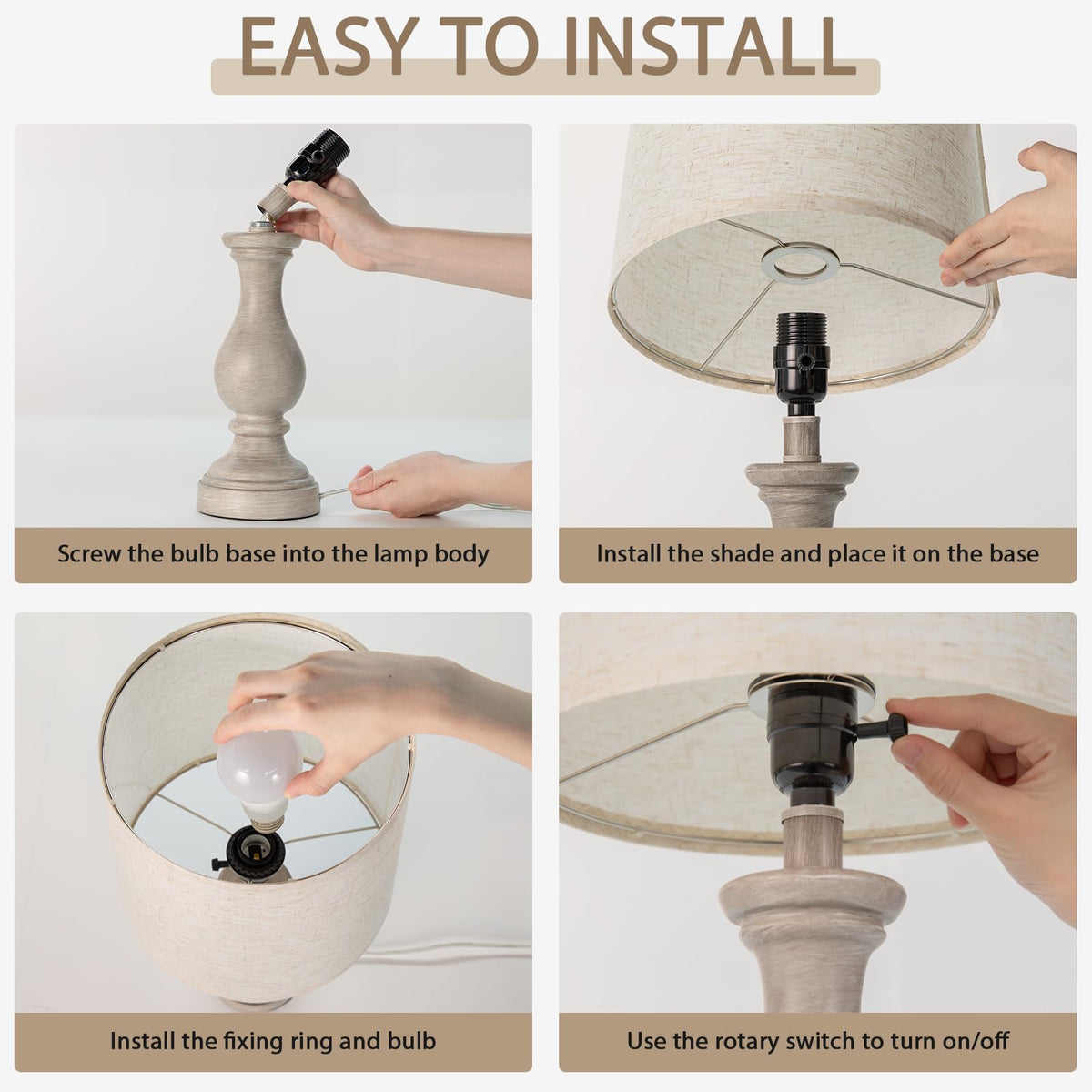 Seealle easy-assembly design makes setup quick and hassle-free.