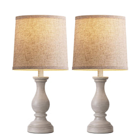 Seealle pair works well in bedrooms, entryways, and desks with warm, diffused illumination.