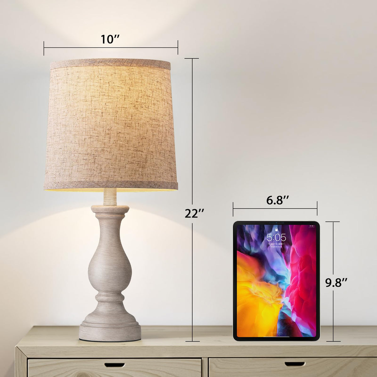 Seealle lamp bedside mood light ideal for reading.