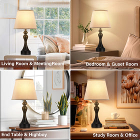 Seealle LED bulbs included for immediate, balanced lighting