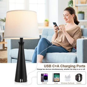 Seealle LED bulbs included for immediate warm glow
