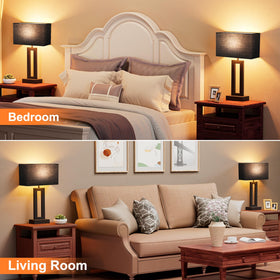 Seealle included E26 LED bulbs provide flicker-free illumination