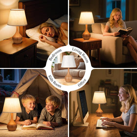 Seealle apple-base lamp silhouette complements modern decor styles.
