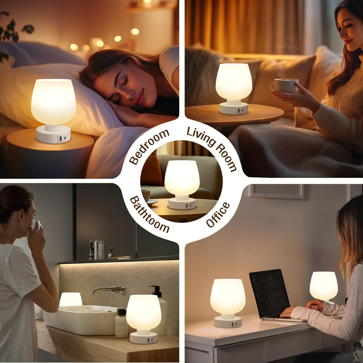 Seealle lamp uses 4W LED with 10,000+ hours of life