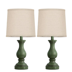Seealle vintage resin detailing lamp enhances character and warmth in any room