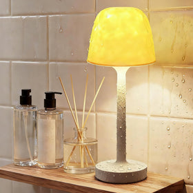 Seenlast shower lamp with ocean wave projection for calming bathroom ambience.