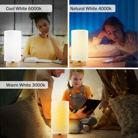 SEENSINY nightstand and desk lamp suitable for study or bedside tasks.