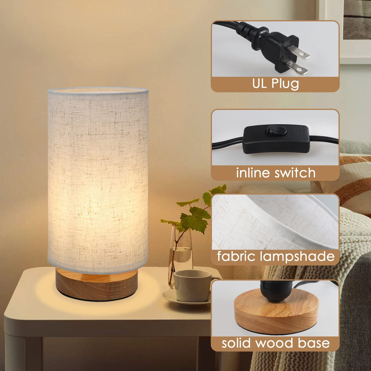 SEENSINY UL-certified lamp ensures safe, reliable setup.