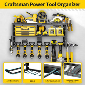 SEENWUUN heavy-duty steel frame supports tools reliably