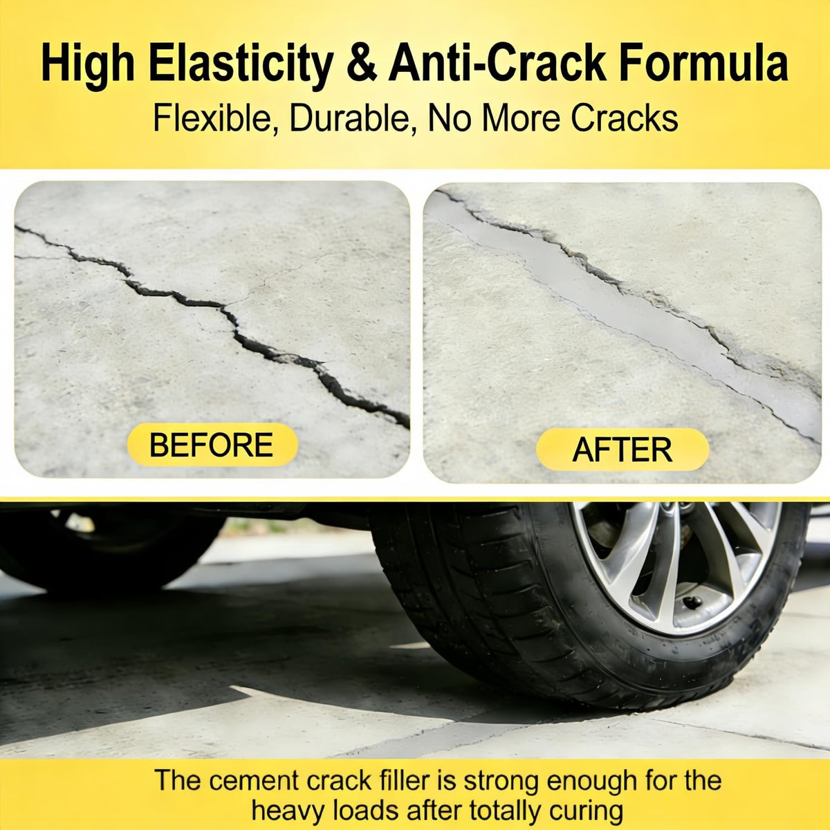 SEENYU all-weather concrete sealer protects repaired areas from water and UV damage.