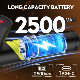 SEESE 2500mAh battery lasts 30–45 minutes of cutting