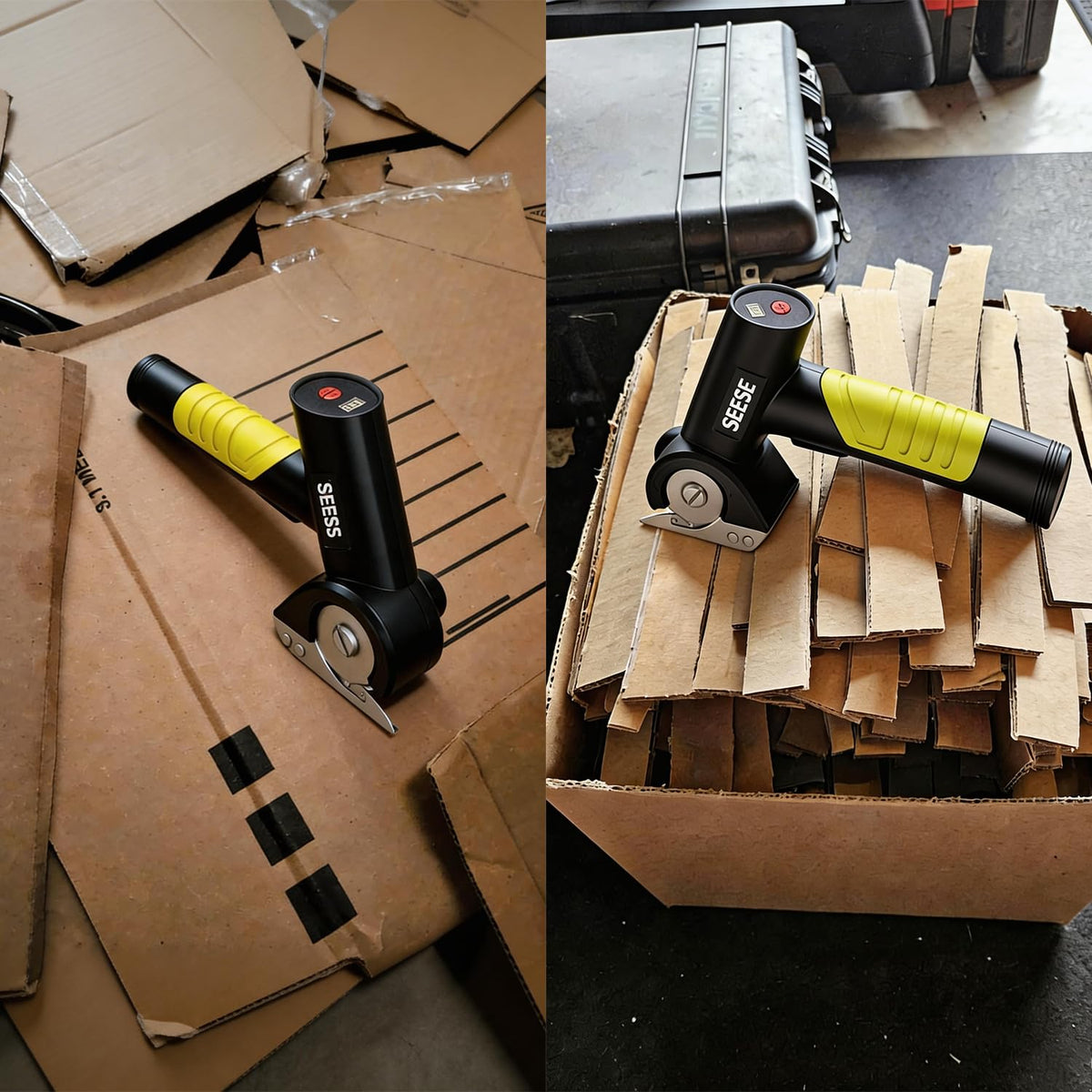 SEESE compact 680g body minimizes hand fatigue during long tasks