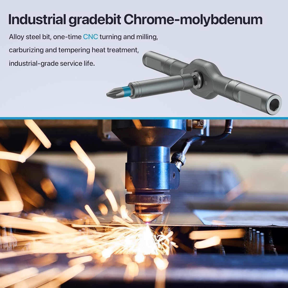 SEESE Hex bit helps assemble hex-head screws in racks and frames