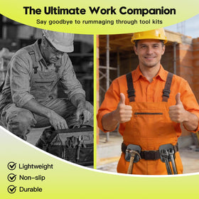 SEESE belt clip keeps tools within reach and reduces reaching