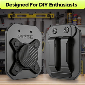 SEESE textured surface prevents slipping during overhead work