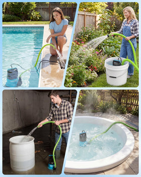 SEESII 1HP pump in use delivers reliable water removal.