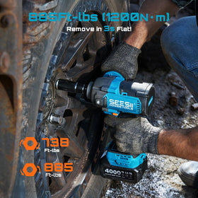 Seesii 21V battery pack two-pack setup for extended work sessions