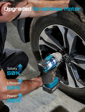 Seesii impact wrench showing high torque suitable for stubborn fasteners