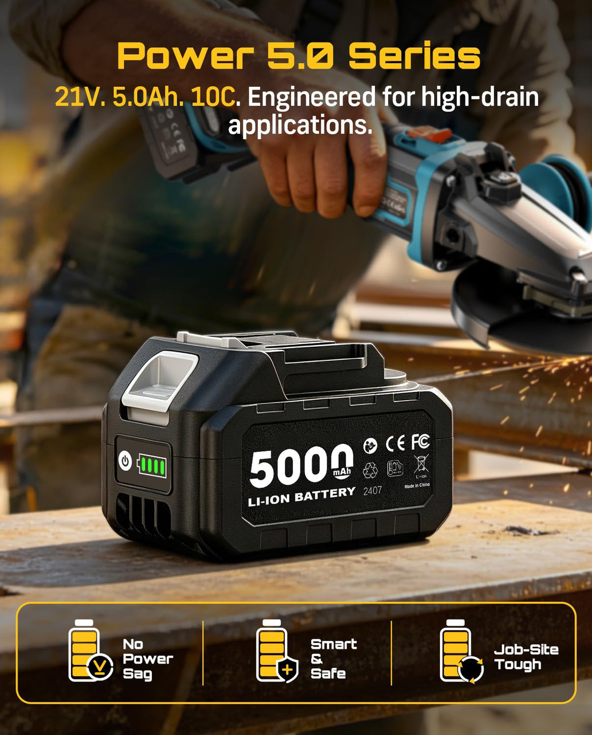 SEESII six-speed dial enabling precise RPM control