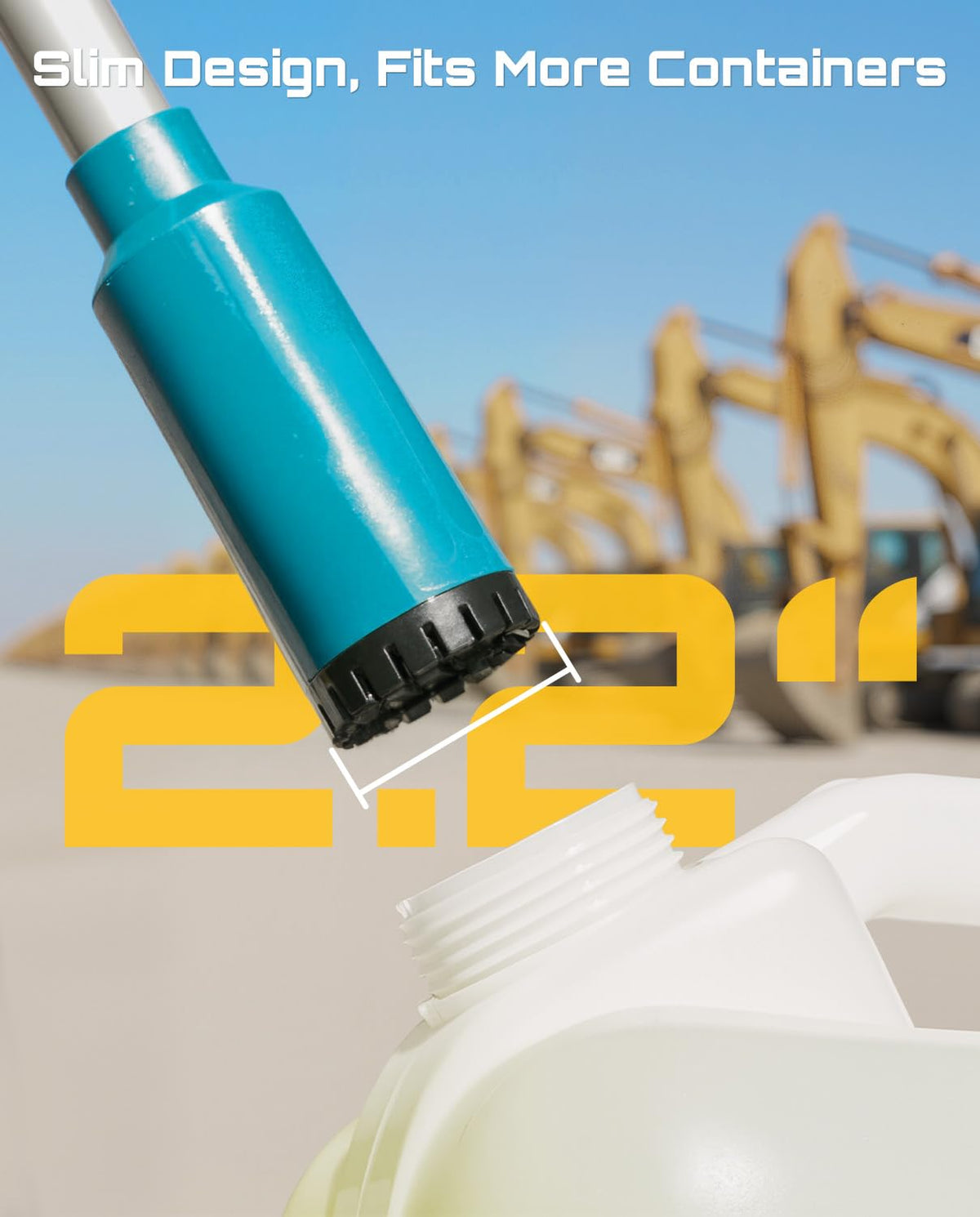 SEESII 720 GPH flow for rapid drainage of pools, hot tubs, and barrels.