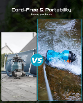 Seesii all-in-one water solution for ponds, pools, and basements.