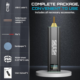 Seesii Welder offers auto and manual modes for flexible battery assembly tasks
