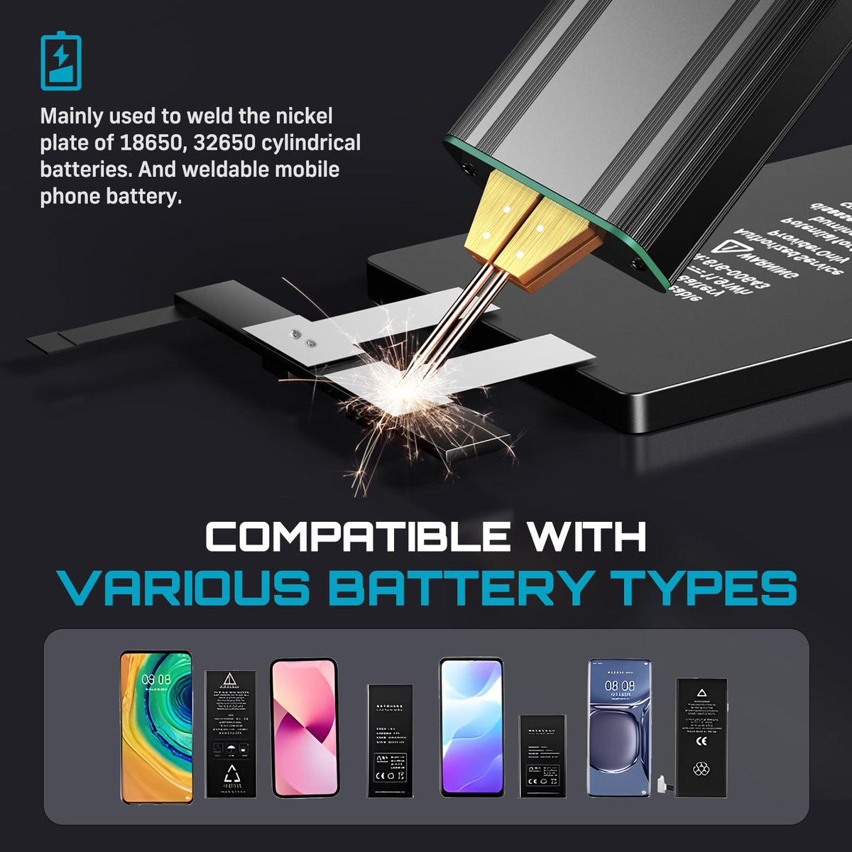 Seesii Overheat protection stops welds at safe temperature