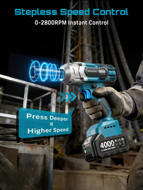 Seesii brake-stop feature in action to keep fasteners safe