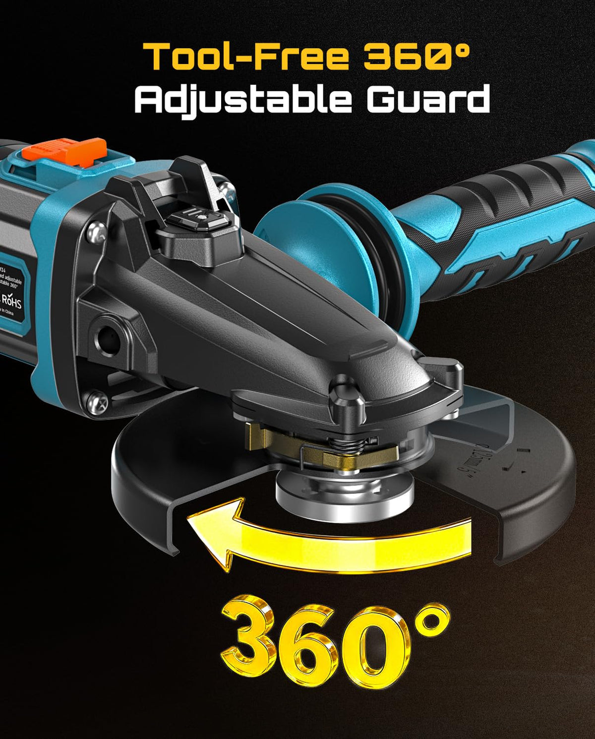 SEESII kit contents include grinder, battery, charger, wheels and discs