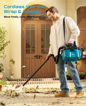 Seesii Cordless Shop Vac extension tubes extend reach while standing