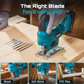 Seesii Jig Saw bevel capability to 45 degrees for precise angles.