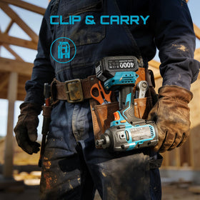 Seesii portable belt hook keeps the tool handy during on-site work
