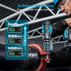 Seesii WH760 three-speed switch lets you match RPM to the task.