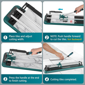 Seeutek portable tile cutter requires no installation