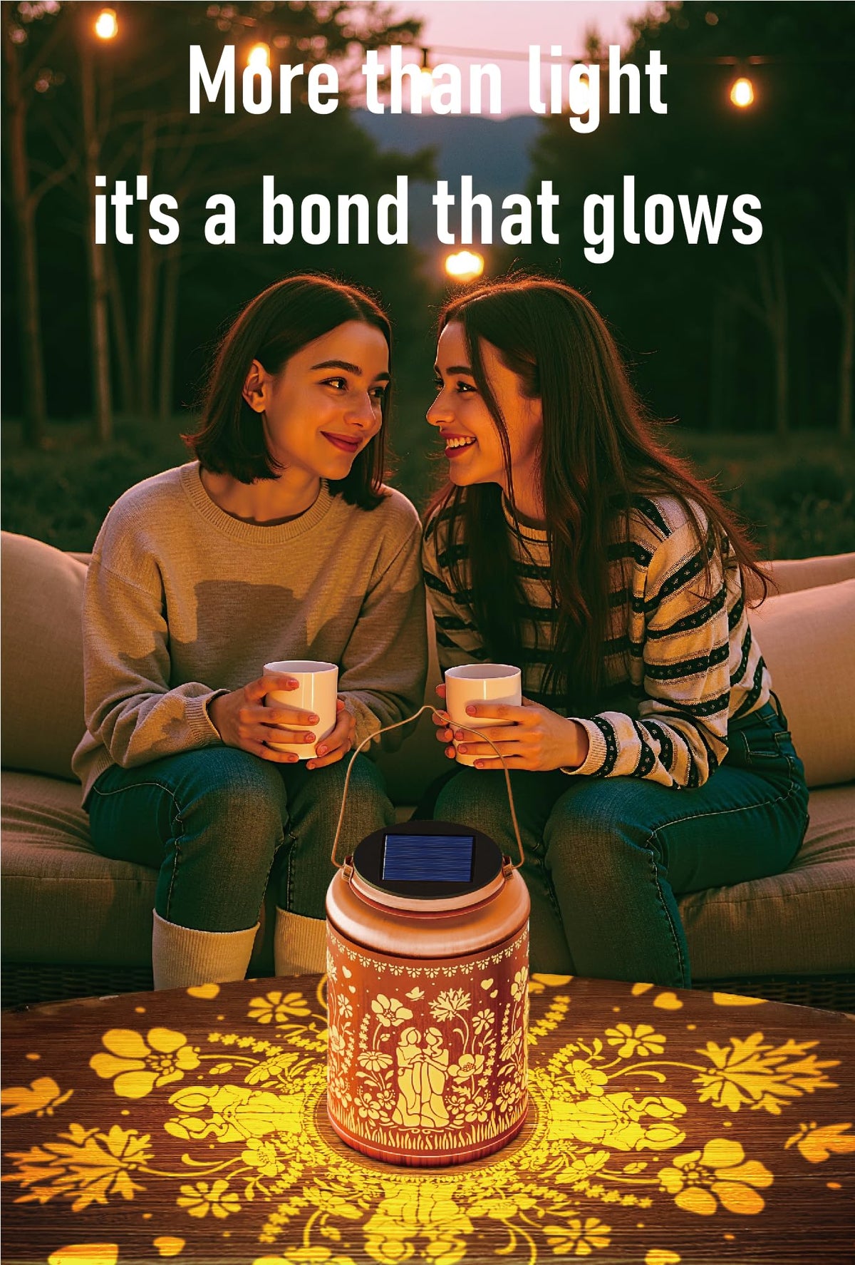 SEGXCFL heart gifts lantern makes a thoughtful present for sisters.