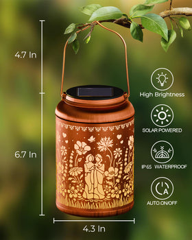 SEGXCFL patio balcony lantern offers warm mood lighting outdoors.