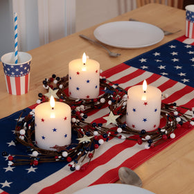 SEHNSY battery candles require no cords or outlets for placement.