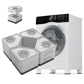 SEISSO anti-vibration pads front view under washer reduce movement and noise.