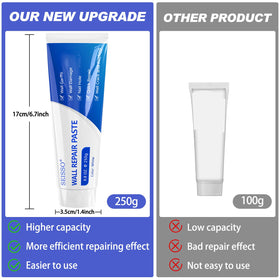SEISSO wall repair paste 250 g two-pack ready for quick filling.