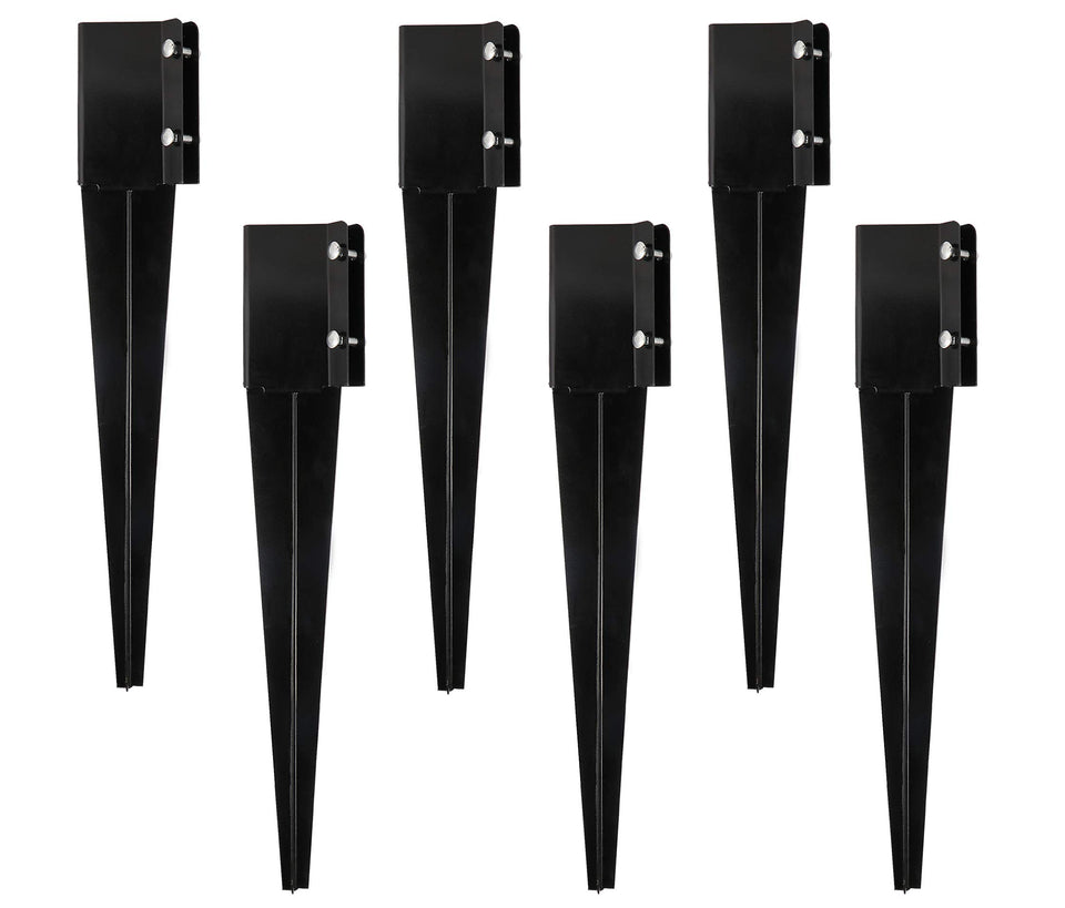 Sekcen fence post anchor 4x4 secures posts with no digging.